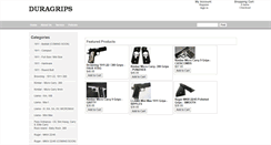 Desktop Screenshot of duragrips.com