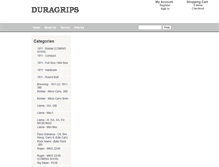 Tablet Screenshot of duragrips.com